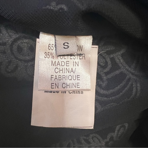 Floral Embroidered Black & White Sleeveless Dress. Size Small. - Picture 10 of 12